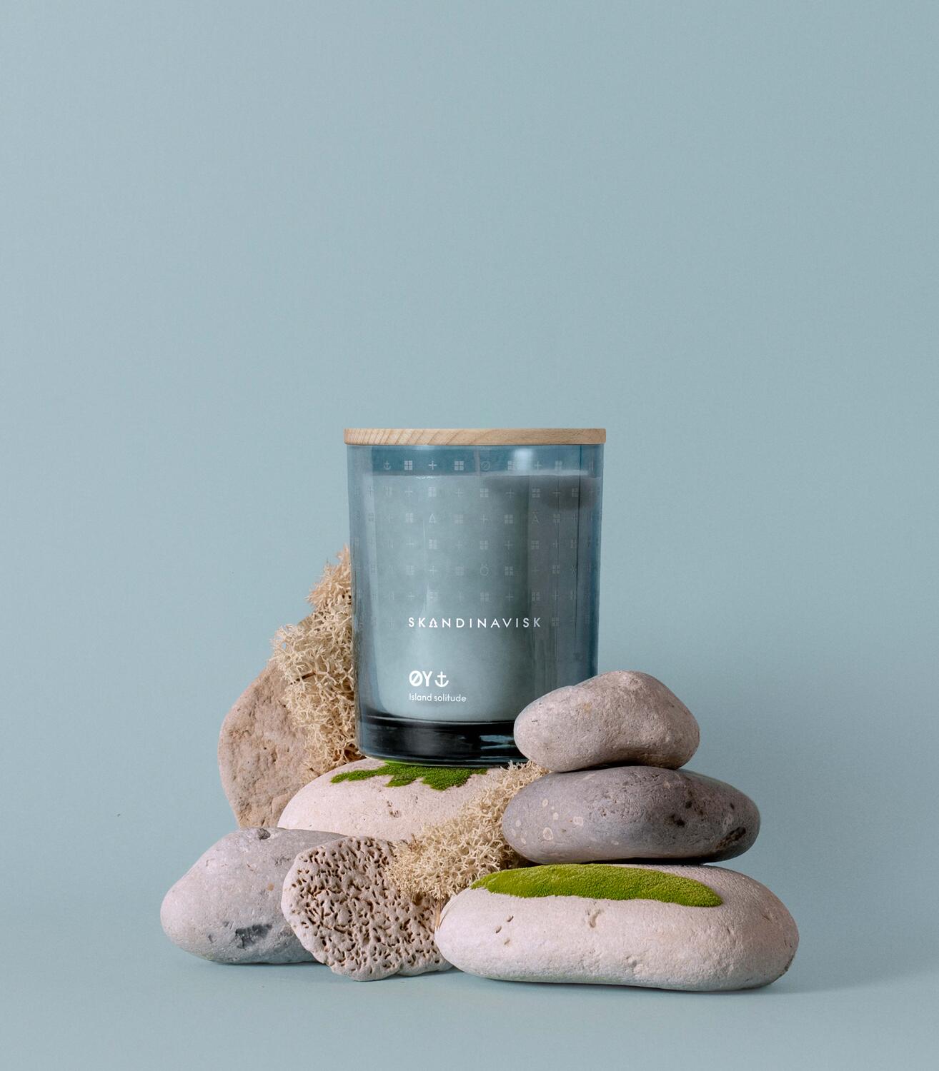 Øy duftlys, 65g. - Powder Blue